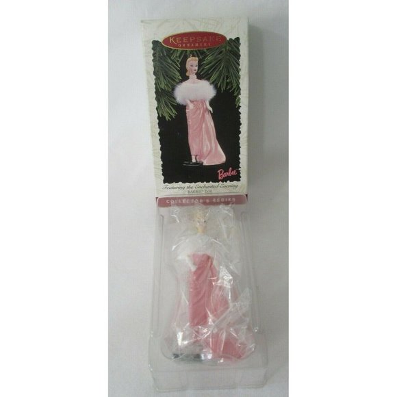 Hallmark Keepsake Ornament Barbie Doll Collectors Series Enchanted Evening IOB - Picture 1 of 11